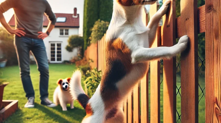 How to Keep Dog from Climbing Fence